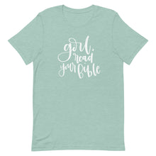 Load image into Gallery viewer, &quot;Girl, Read Your Bible&quot; Short-Sleeve T-Shirt
