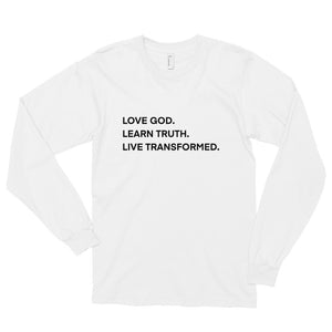 "Love God" Long Sleeve T-shirt