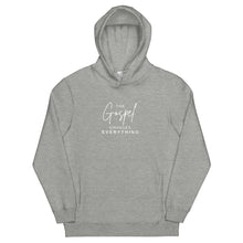 Load image into Gallery viewer, The Gospel Changes Everything Unisex fashion hoodie