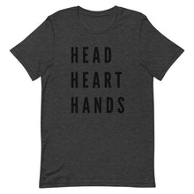 Load image into Gallery viewer, HEAD, HEART, HANDS Short-Sleeve Unisex T-Shirt