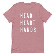 Load image into Gallery viewer, HEAD, HEART, HANDS Short-Sleeve Unisex T-Shirt