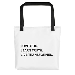 "Love God" Tote bag