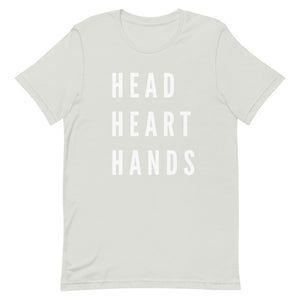 HEAD, HEART, HANDS Short-Sleeve Unisex T-Shirt