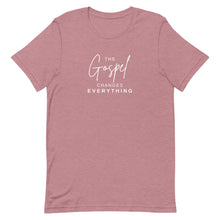 Load image into Gallery viewer, The Gospel Changes Everything Short-Sleeve Unisex T-Shirt
